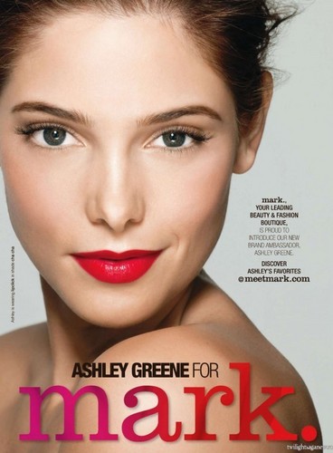  Ashley Greene Mark. Ad In Marie Claire