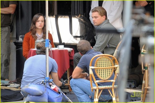 Ellen Page & Leonardo DiCaprio || On the set of INCEPTION || Making of explosion
