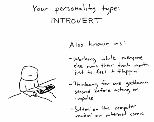  Introvert প্রতিমূর্তি