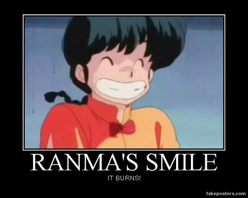 Ranma 1/2 Motivational Posters