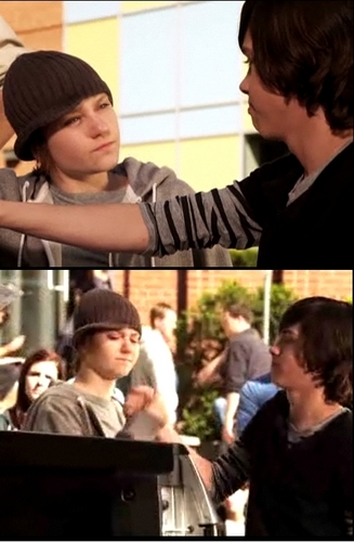  The begininng of their amazing friendship. (:
