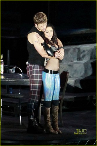  Vanessa Hudgens as Rent's Mimi -- FIRST PICTURES!