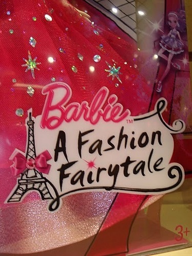  Barbie A Fashion Fairytale logo from doll box!