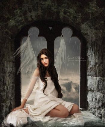  Damon's ángel Elena