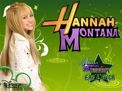  Hannah Montana Biggest fan 4'ever