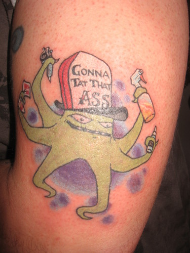 Squidbillies Tattoo