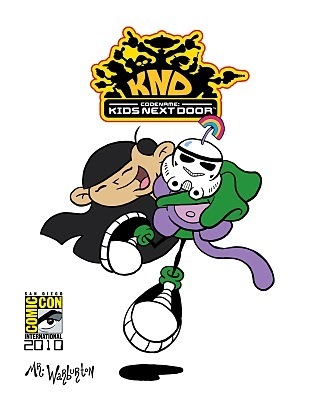  numbuh 3 at comic con