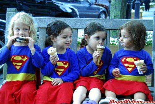  supergirl ice cream party
