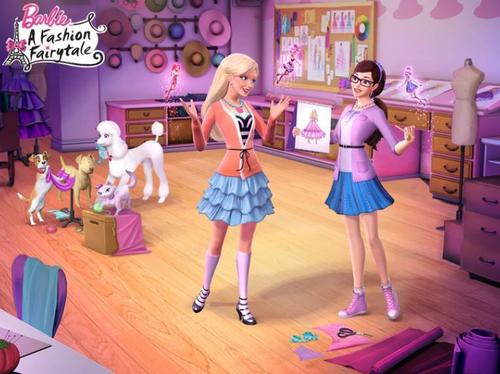  Барби A Fashion fairytale- We can make a fashion show!