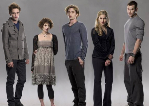  Edward, Jasper, Emmett, Alice, Rosalie..Cullen