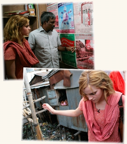 Emma in Bangladesh for People Tree - OFFICIAL PICS