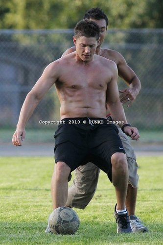  Jensen plays soccer