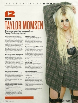  Taylor FHM Magazine (August) 2010