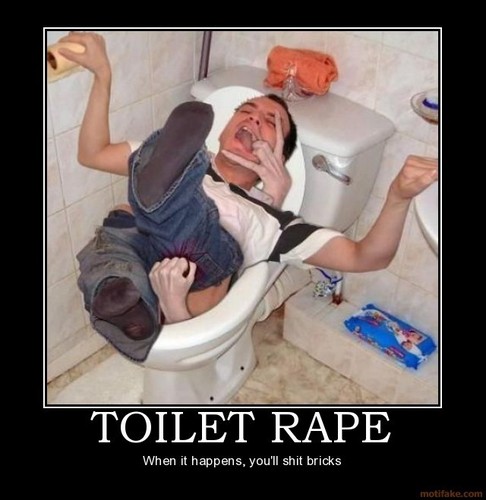  Toilet Rape!