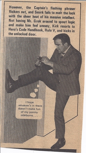  ngôi sao Trek - 1976 Magazine Scan