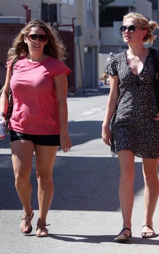  Anna Paquin out at Venice strand (Aug 22)