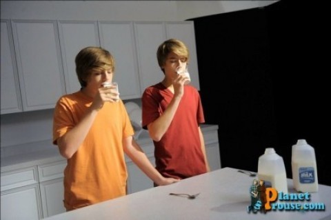  Dylan and Cole Got Milk? Photoshoot!!