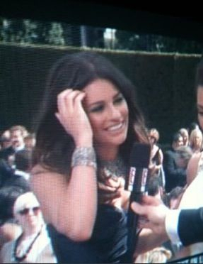  Lea at the Emmys