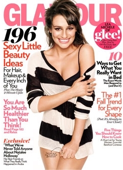  Lea covers Glamour magazine!