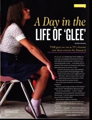  Lea in "The Hollywood Reporter" 27th August 2010