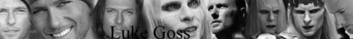 Luke Goss-Black& White Banner
