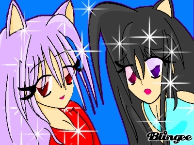  Me and my sis in animé amilin and amulet
