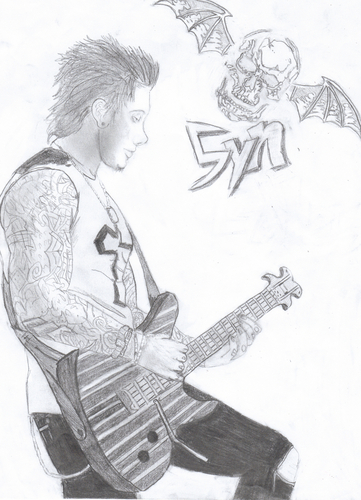 My Drawing of Synyster Gates