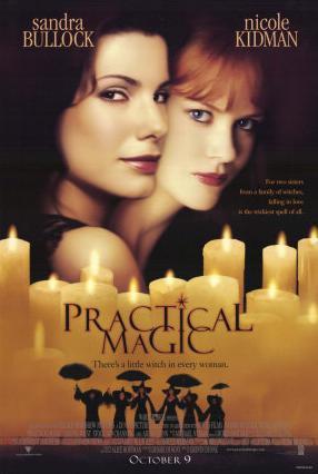 Sandra Bullock and Nicole Kidman in Practical Magic