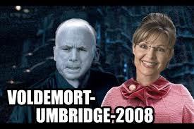  Voldemort and Umbridge (No offense to republicans, I just saw it and thought it was funny)