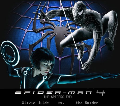  ;-P SPIDERMAN 4, Olivia vs. the паук