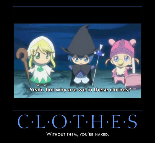 Clothes. . .