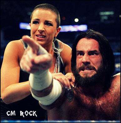  CM Punk & Serena