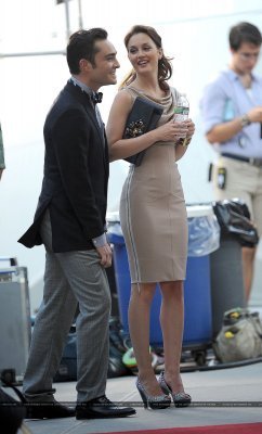 Ed and Leighton on set August 31