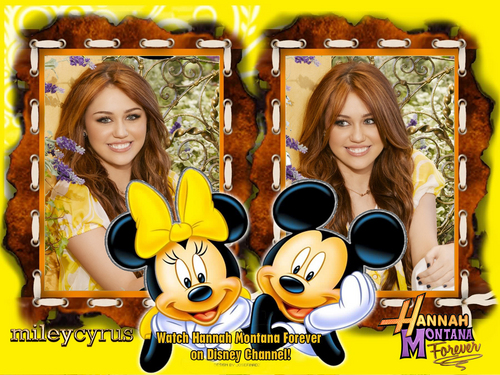 HANNAH MONTANA FOREVER frame & edit VERSION exclusive WALLPAPERS AS A PART OF 100 DAYS of HANNAH!!!