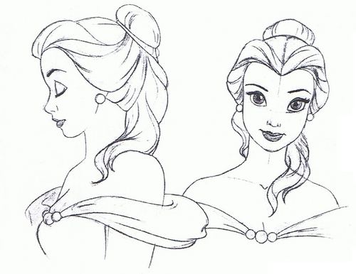  How to Draw Belle