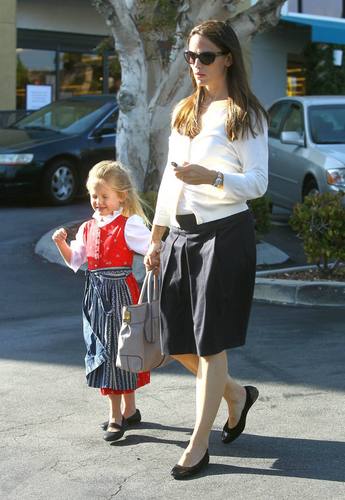 Jen and Violet Out After Jen Had a Business Meeting!