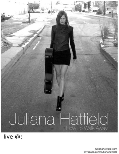  Juliana Hatfield tour poster