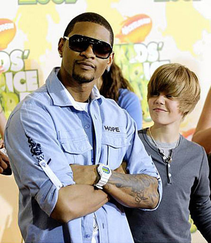 Justin and usher