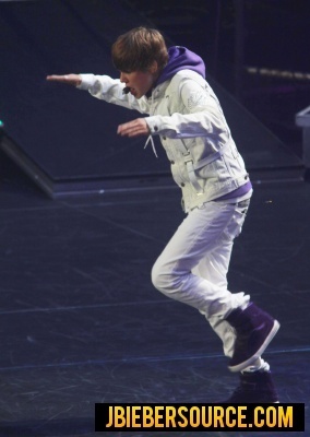  Justin performing at Madison Square Garden