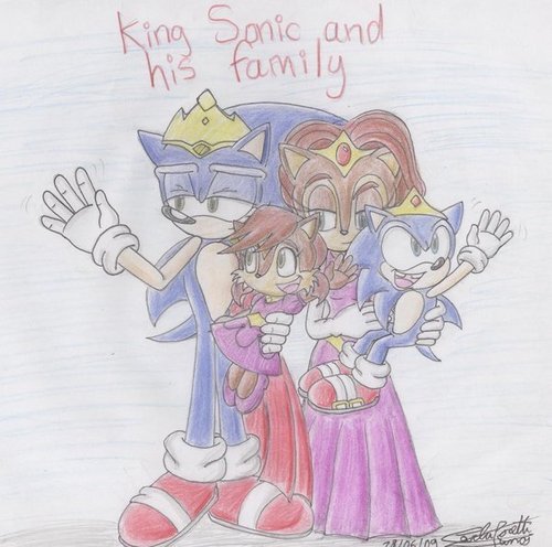  King Sonic and his Family