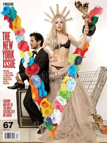  Lady GaGa on V Magazine (October 2010)