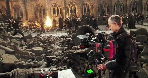  New pic of behind the scenes Deathly HallowsHogwarts Battle