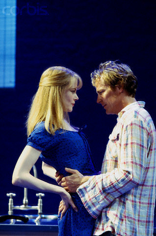  Nicole Kidman on stage in The Blue Room