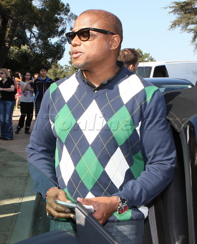  Randy Jackson At Michael's Forest Lawn Birthday Tribute