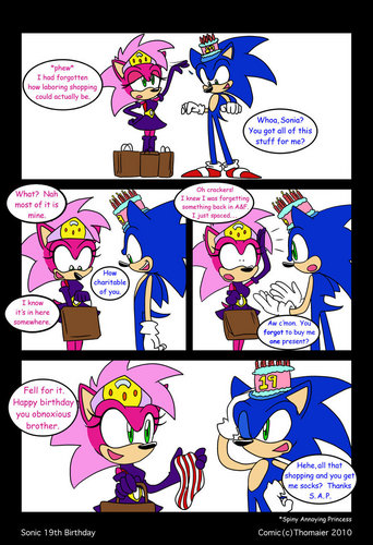  Sonic's 19th Birthday--page 7