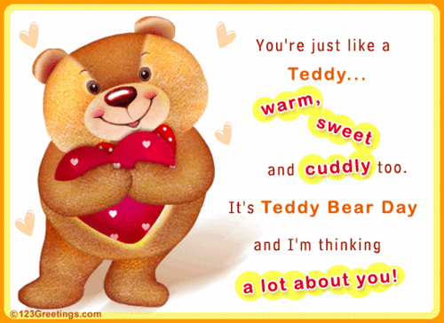  Teddy I cinta U beary much!!!