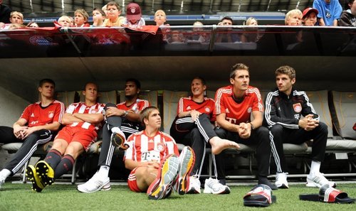  Thomas Müller and the Bayern Munich Team
