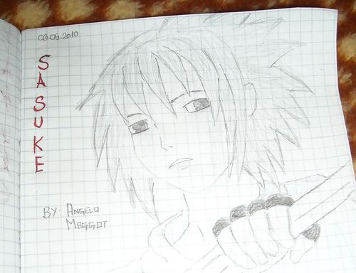 sasuke ^^.. I draw it