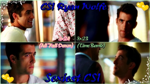 CSI Ryan Wolfe (Sexiest CSI)