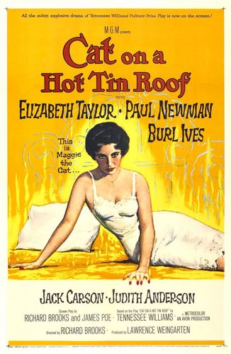  Cat on a Hot Tin Roof - Promotional Poster